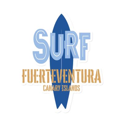 Surfboard Fuerteventura Magnet