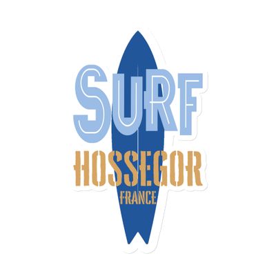 Surfboard Hossegor France Magnet