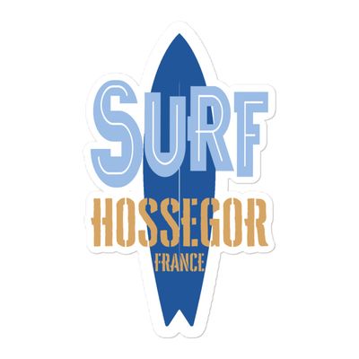 Surfboard Hossegor France Sticker