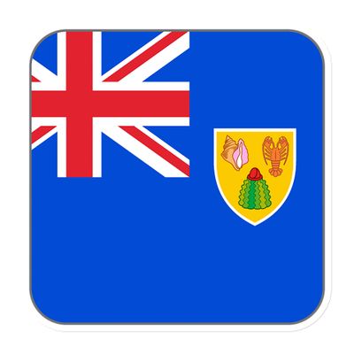 Turks and Caicos Islands Flag Magnet