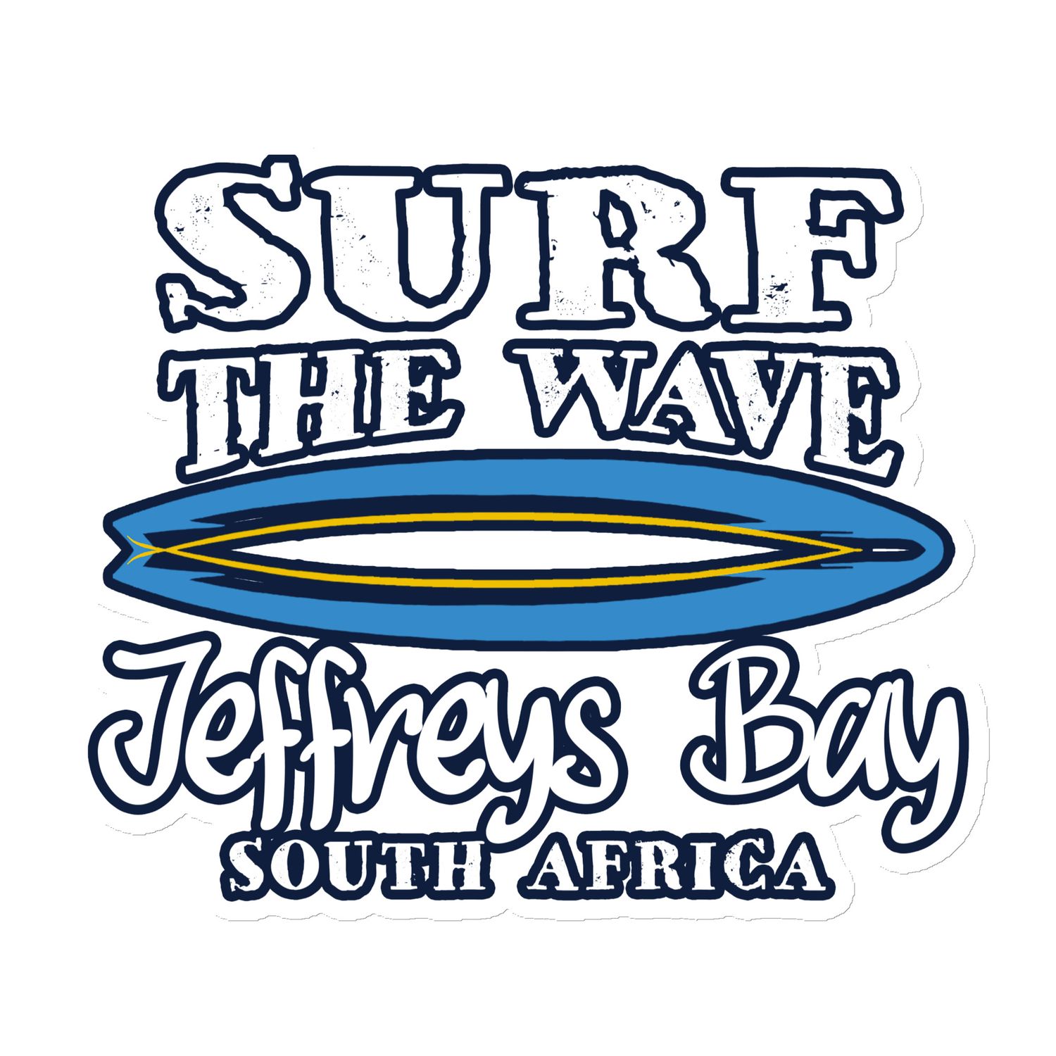 Surf Jeffreys Bay, Surf The Wave Jeffreys Bay South Africa Magnet