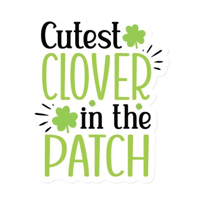 St. Patrick&#39;s Day Cutest Clover Magnet