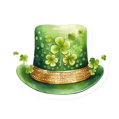 St Patrick&#39;s Day Hat Magnet
