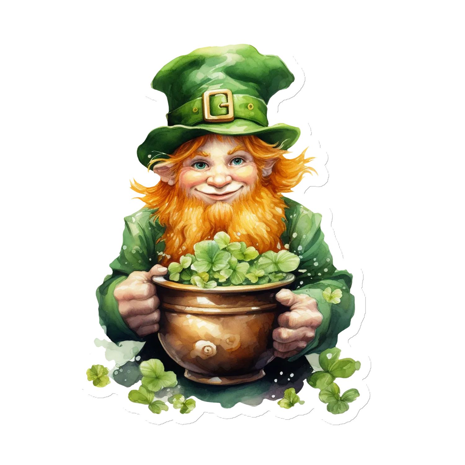 St Patrick&#39;s Day Leprechaun Magnet