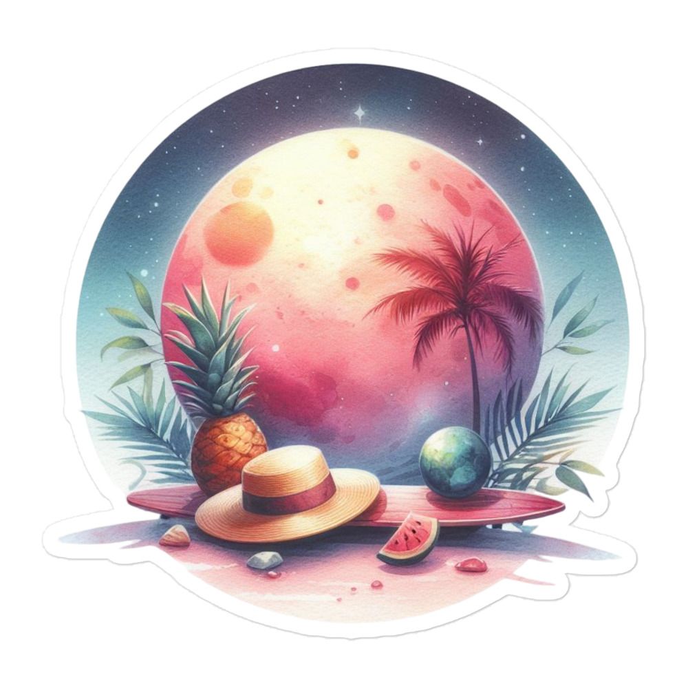Summer Vacation Vibes (8) Sticker