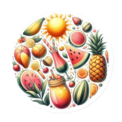 Summer Vacation Vibes (9) Magnet