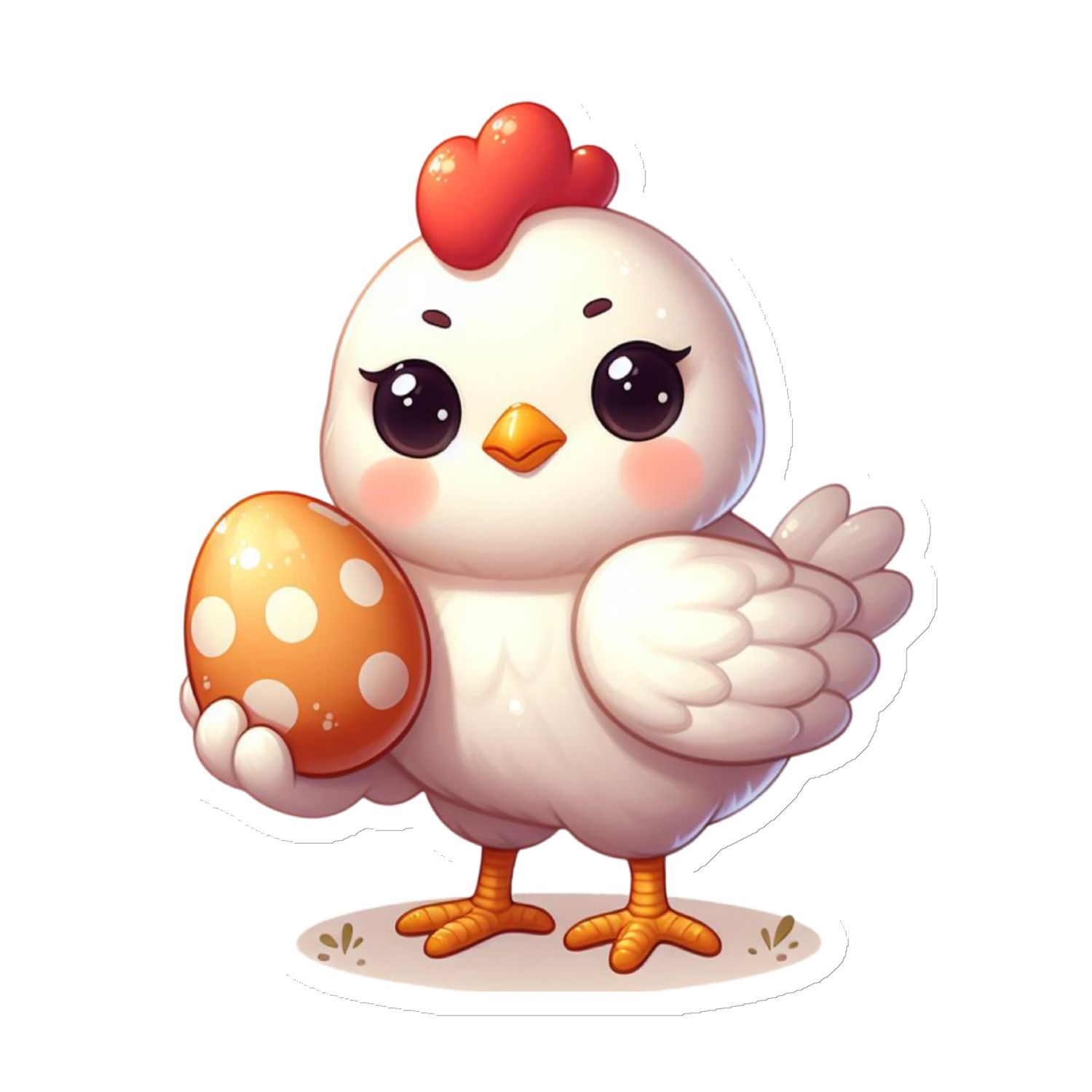 Easter Chicken Magnet