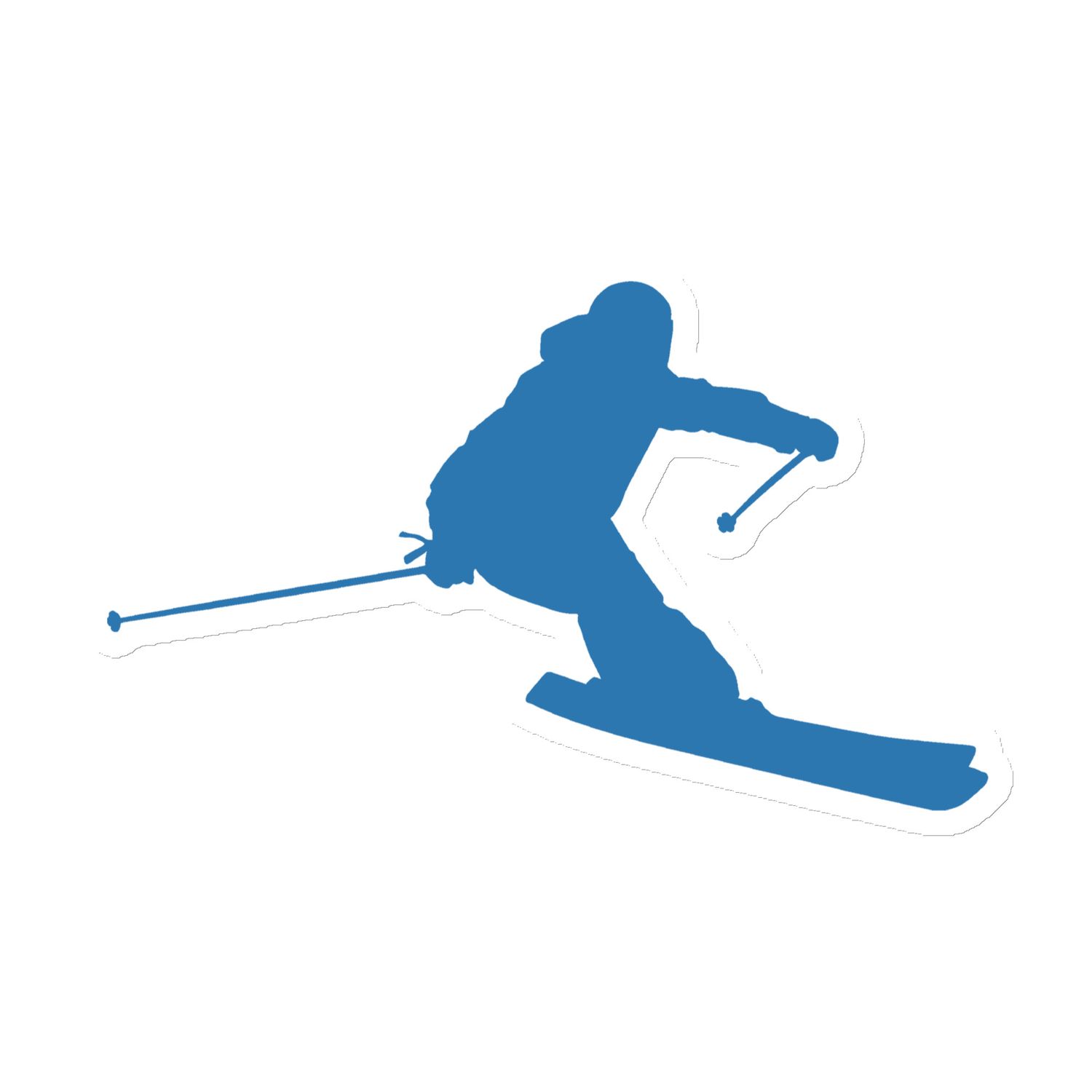 Skier Magnet