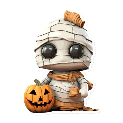 Halloween Mummy (1) Magnet