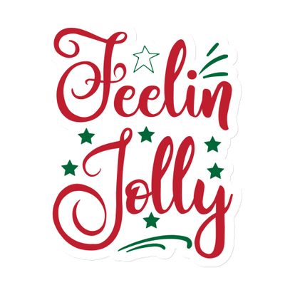 Christmas Feelin&#39; Jolly Magnet