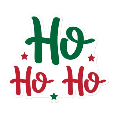 Christmas Ho Ho Ho Sticker