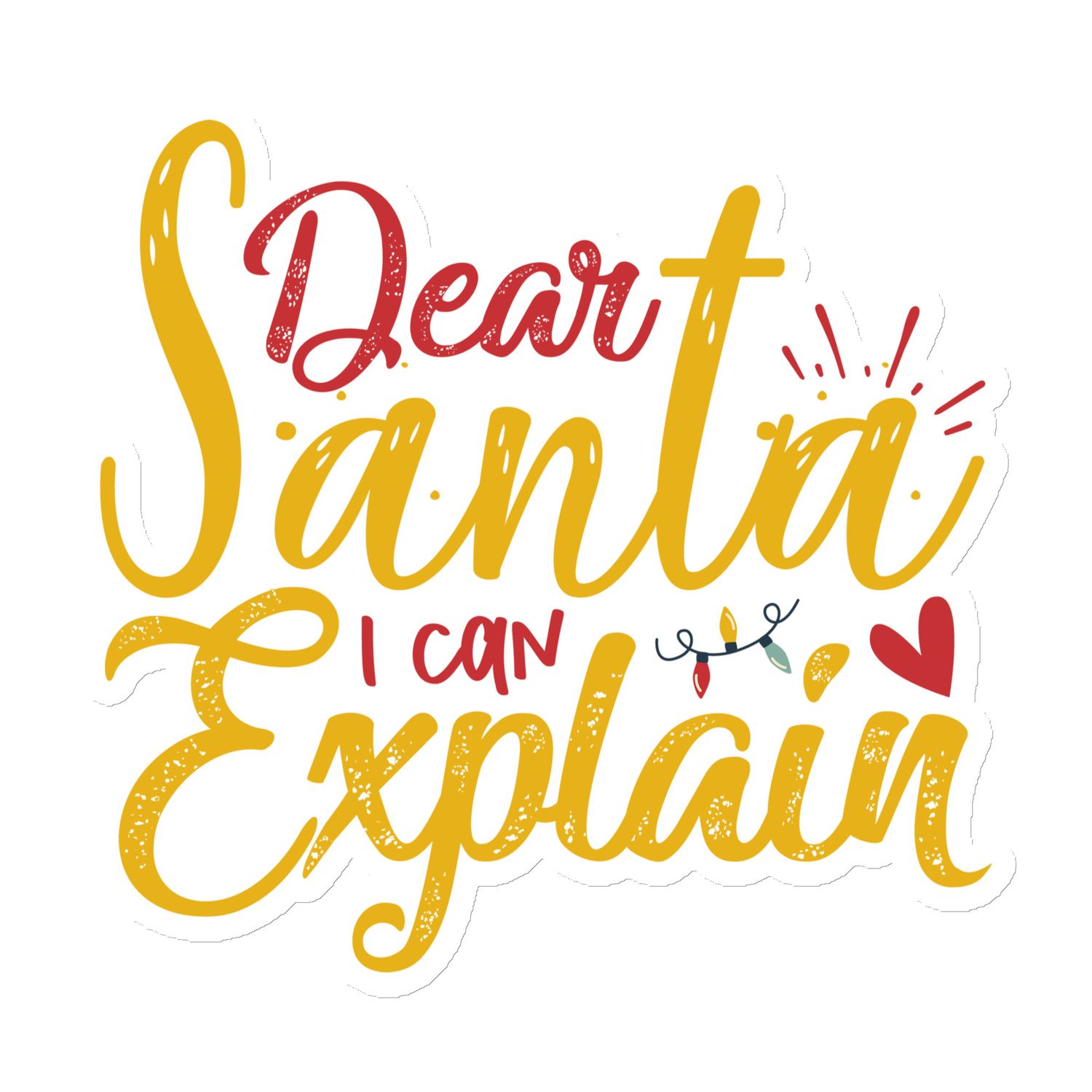 Dear Santa I Can Explain Magnet