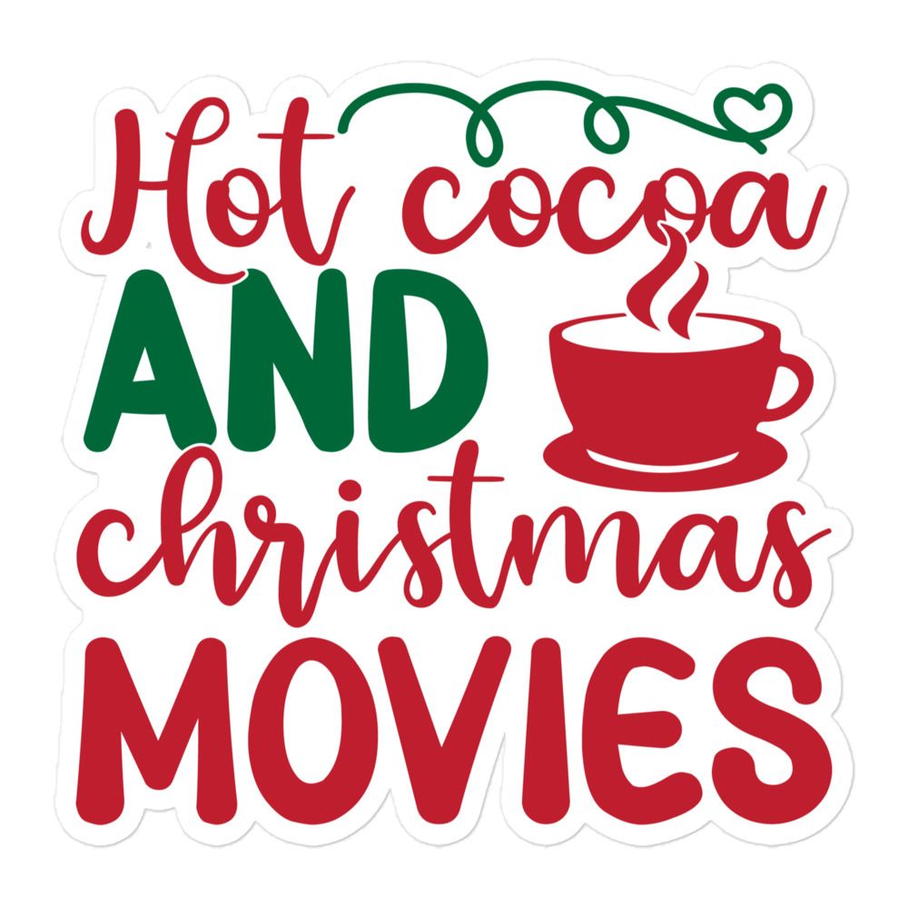 Christmas Hot Cocoa Sticker