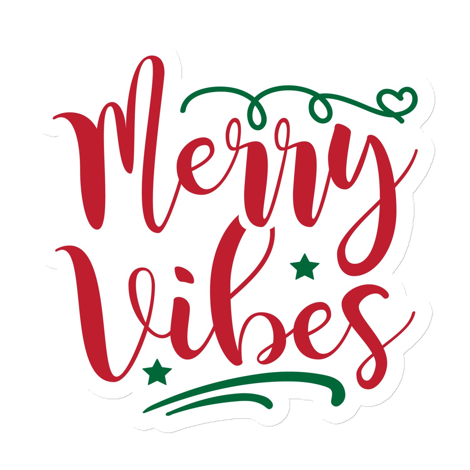 Christmas Merry Vibes Magnet