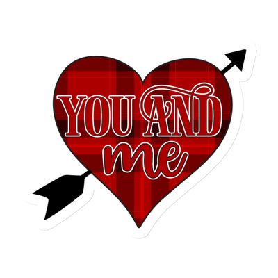 St. Valentine&#39;s You And Me Magnet