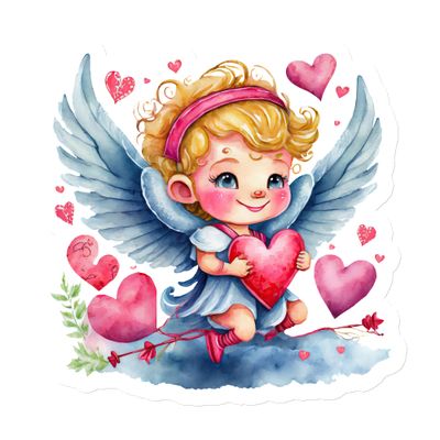 Valentine Angel Magnet