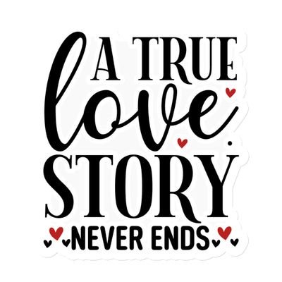 St. Valentines A True Love Story Never Ends Magnet