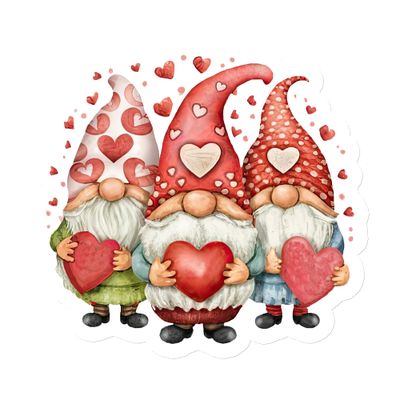Valentine Love Gnomes Magnet