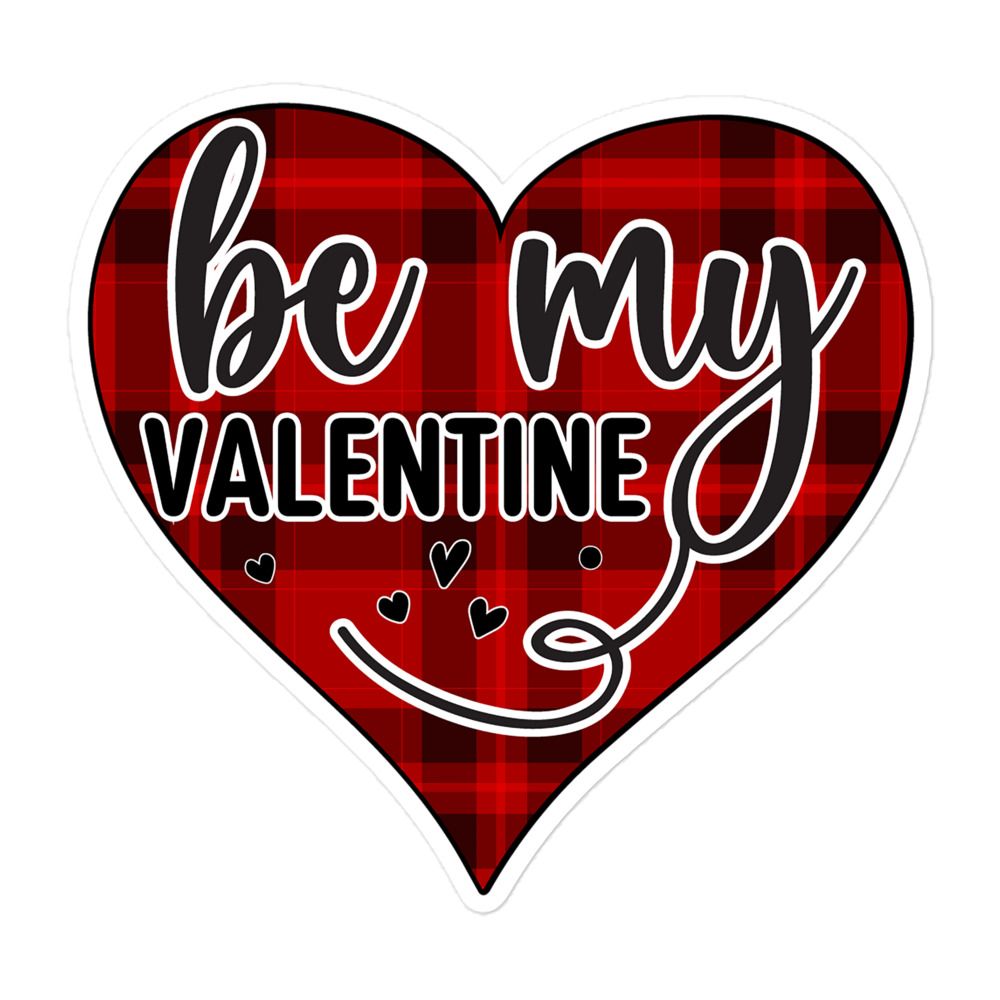 Be My Valentine Sticker