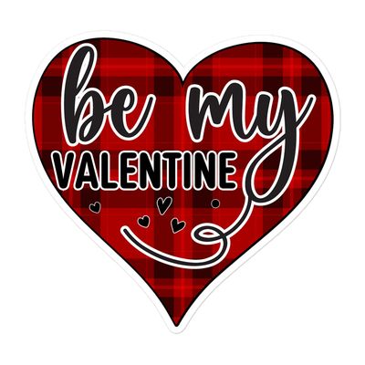 Be My Valentine Sticker