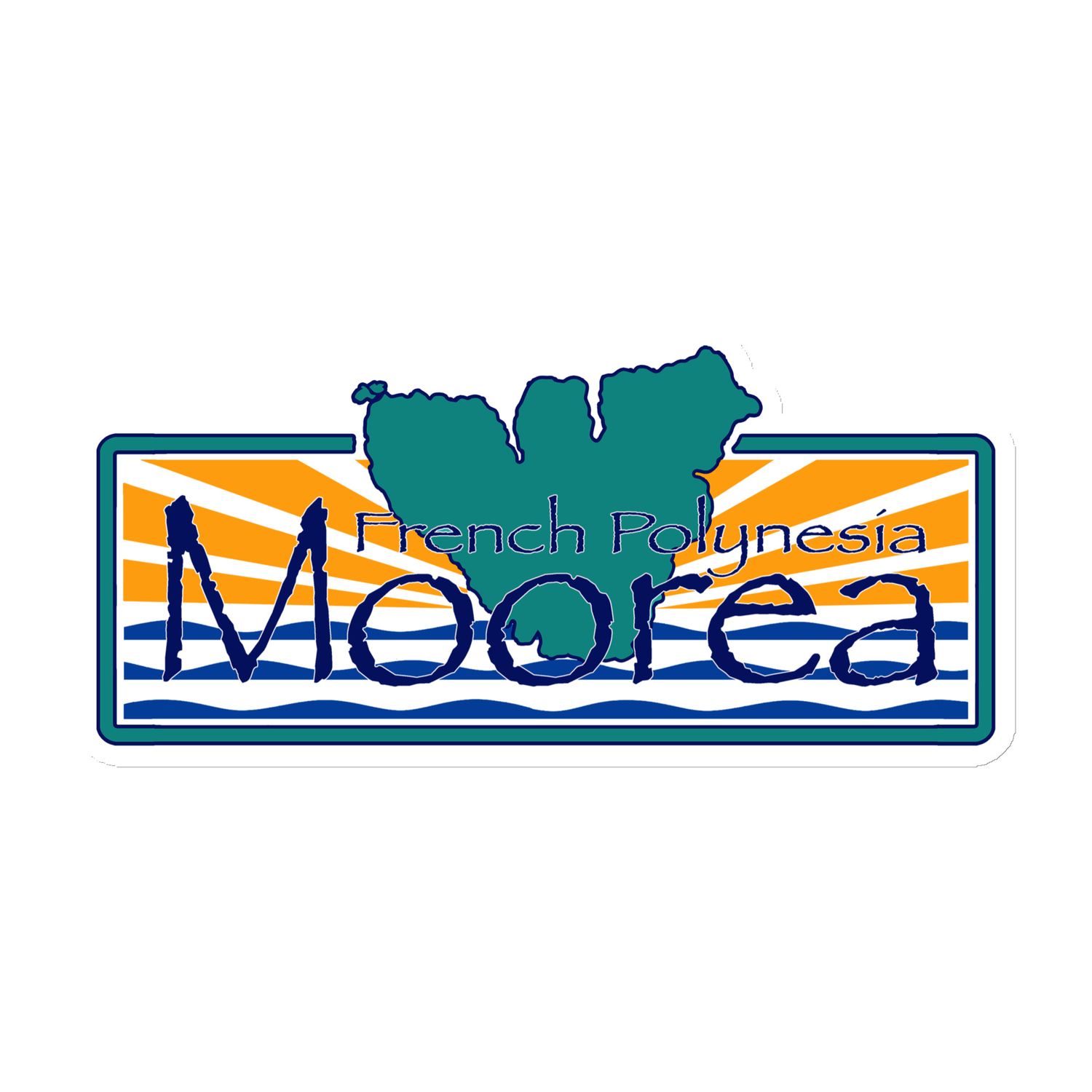 Moorea Island Magnet