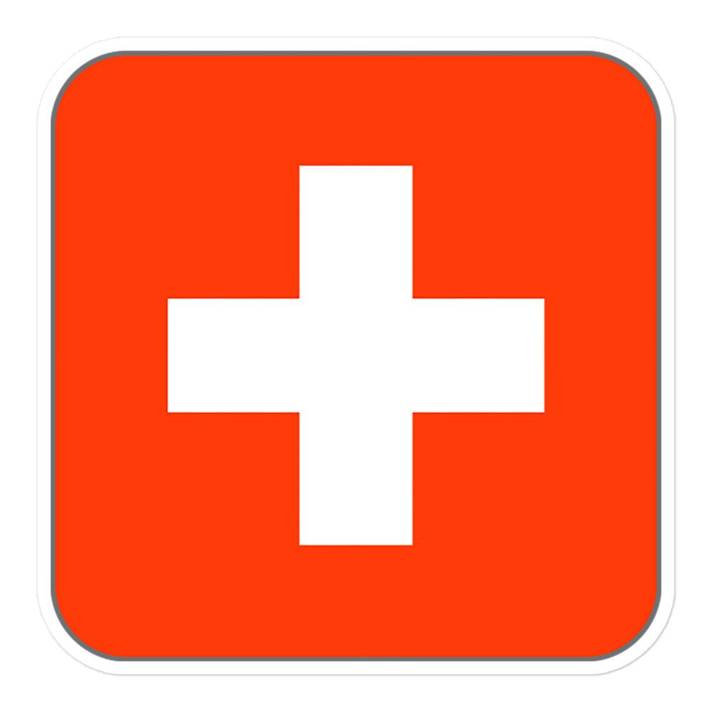 Switzerland Flag Sticker