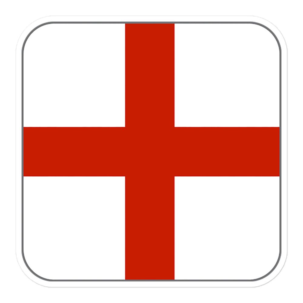 England Flag Sticker