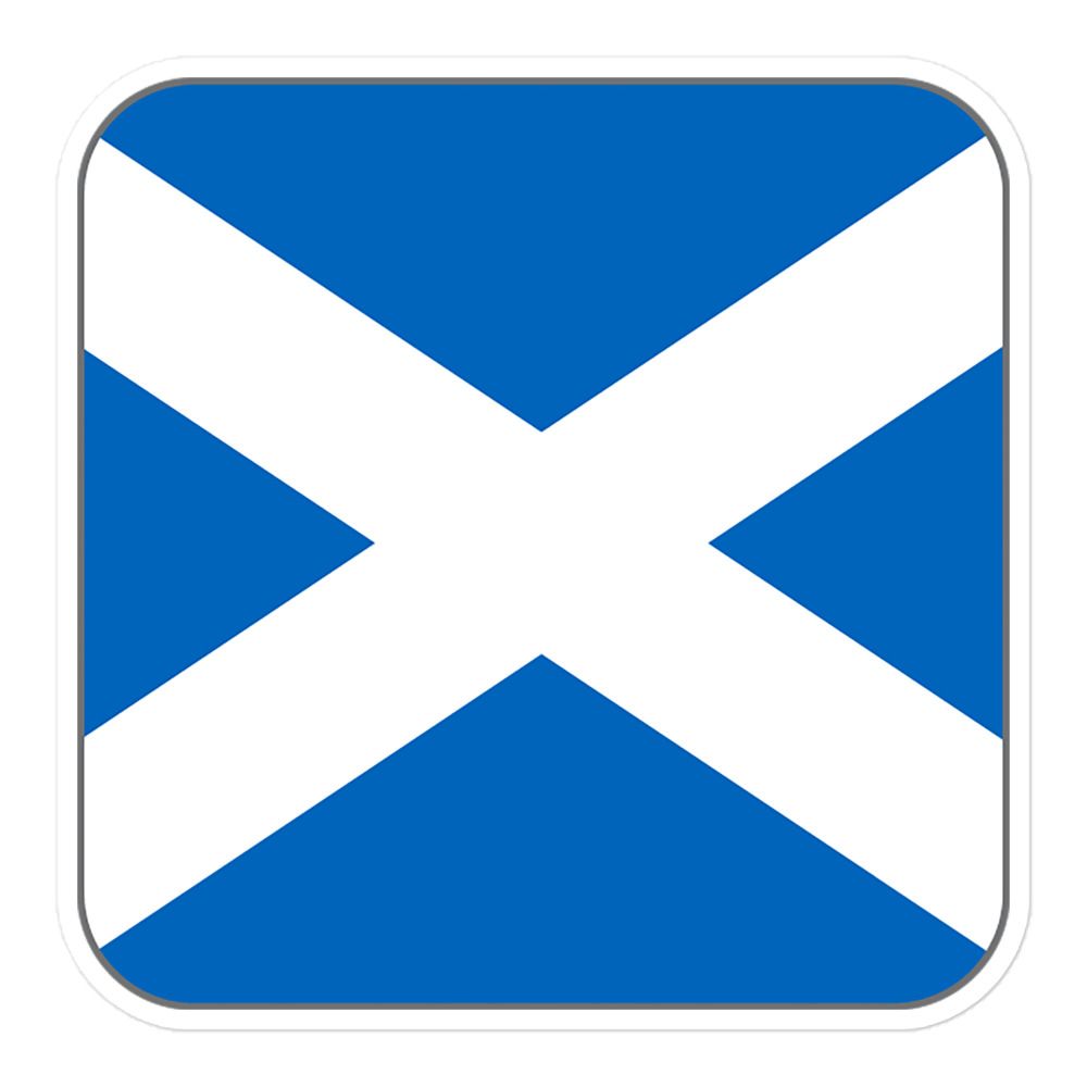 Scotland Flag Sticker