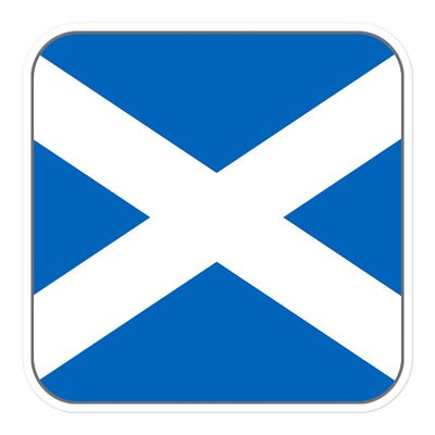 Scotland Flag Sticker