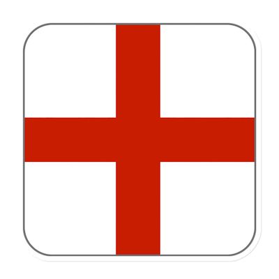England Flag Magnet