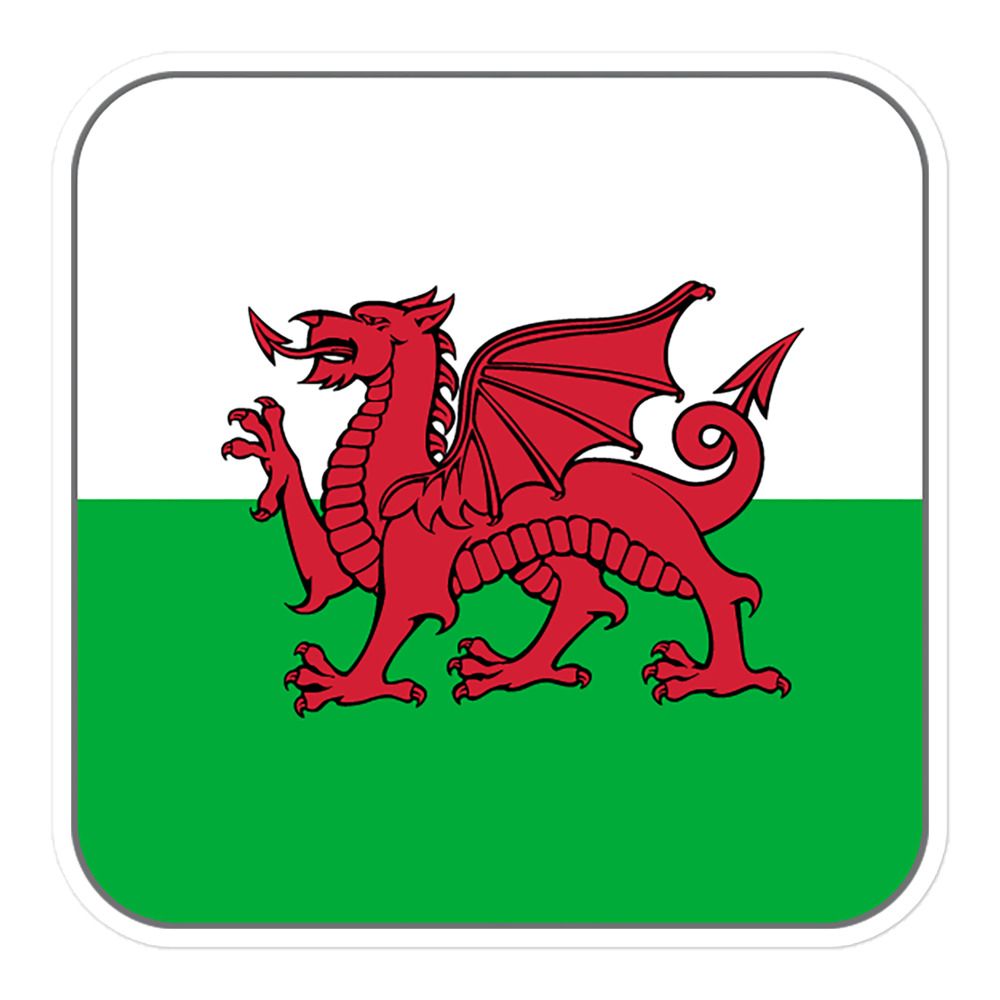 Wales Flag Sticker