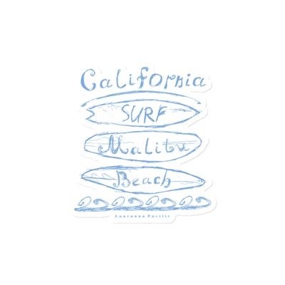 California Surf Malibu Magnet