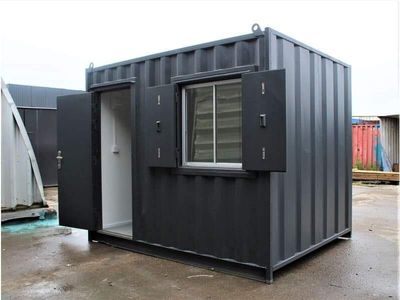 10x8ft Security Hut/Site Cabin
