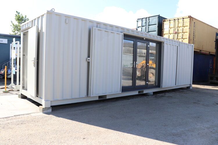 30x8ft Container Office Conversion