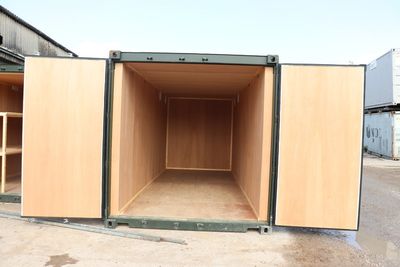 20&#39;x8&#39; Container Fully Insulated and Ply Lined Only
