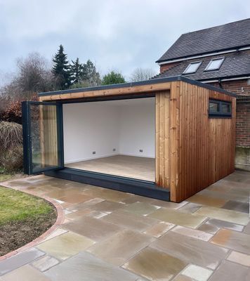 20x12ft Cladded Garden Unit
