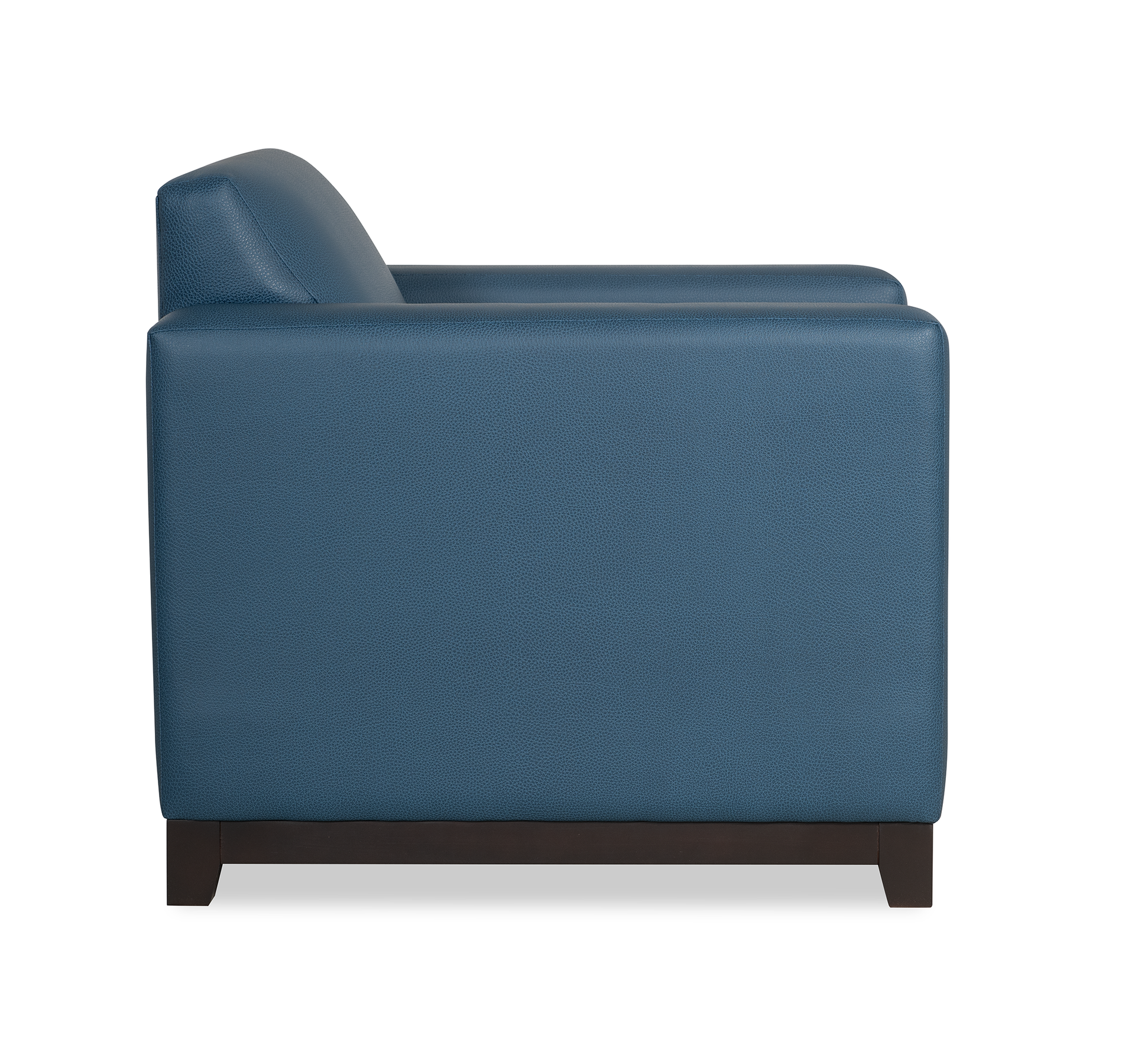 WOOD BASE LOUNGE CHAIR