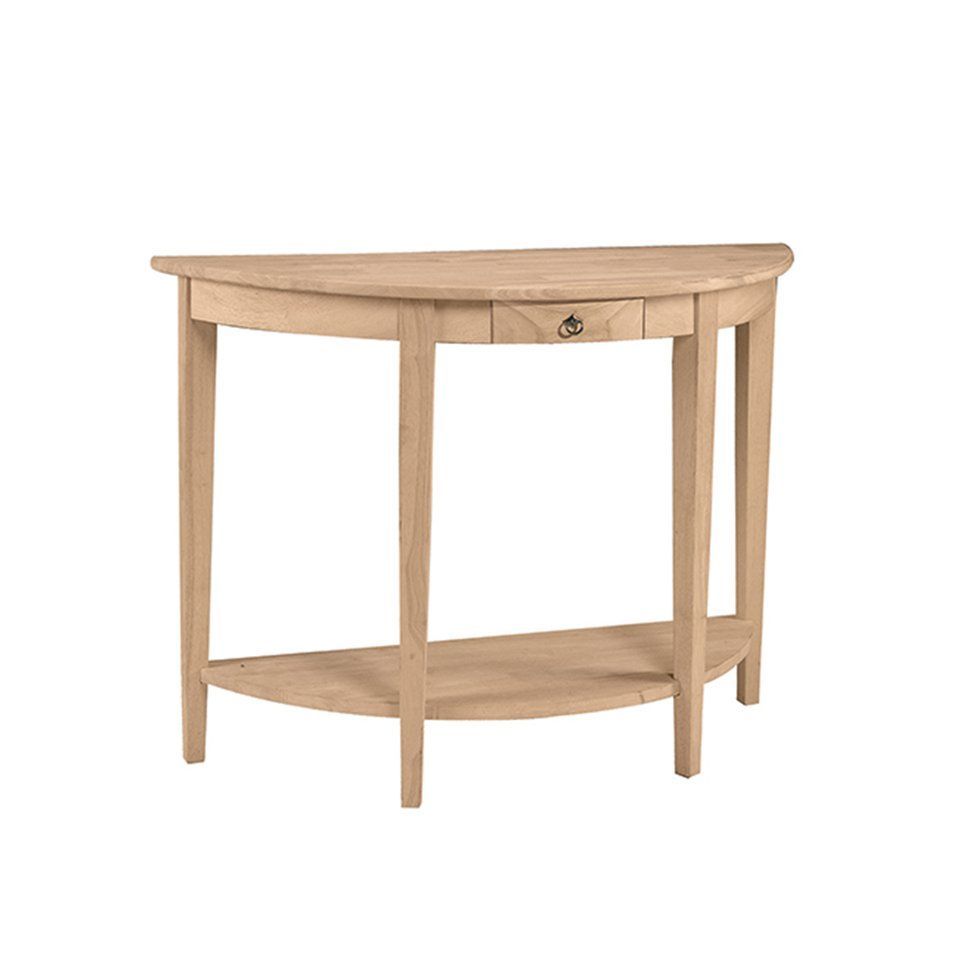 HALF MOON CONSOLE TABLE