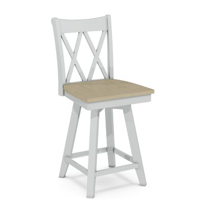 DOUBLE X BACK STOOL