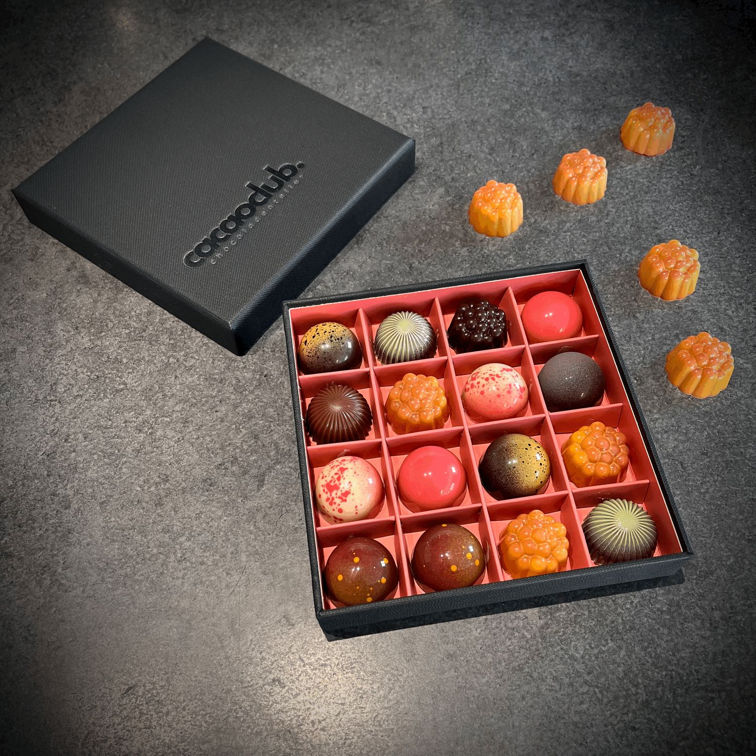 Pralines 16 cacaoclub.