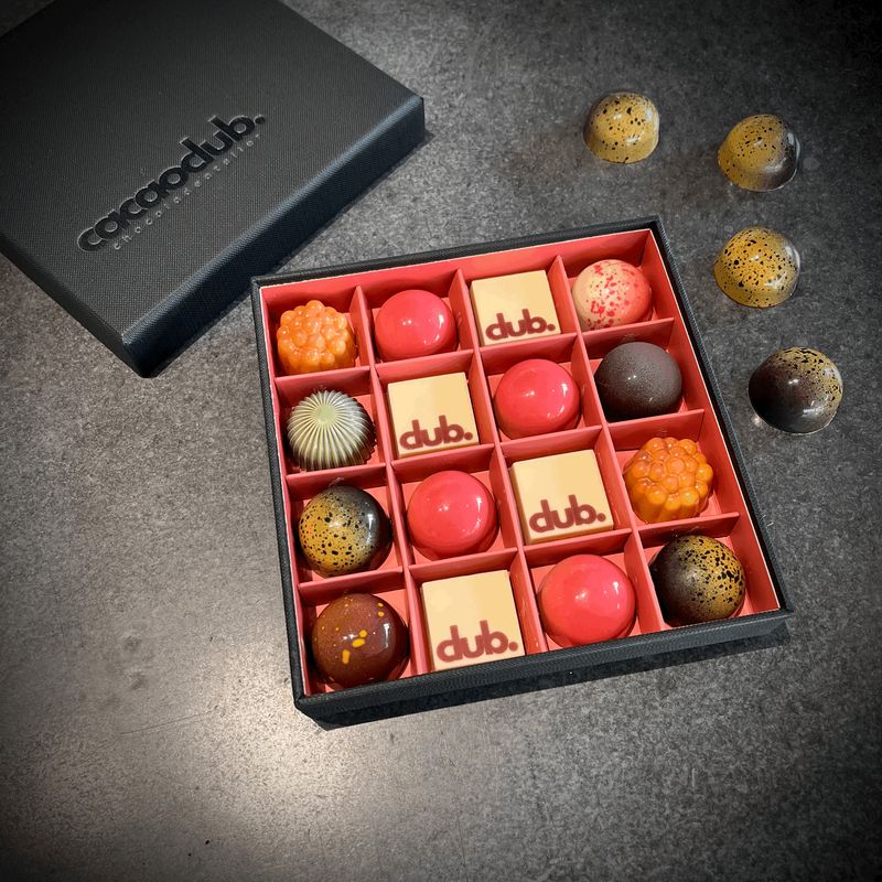 Gepersonaliseerde pralines 16 cacaoclub.