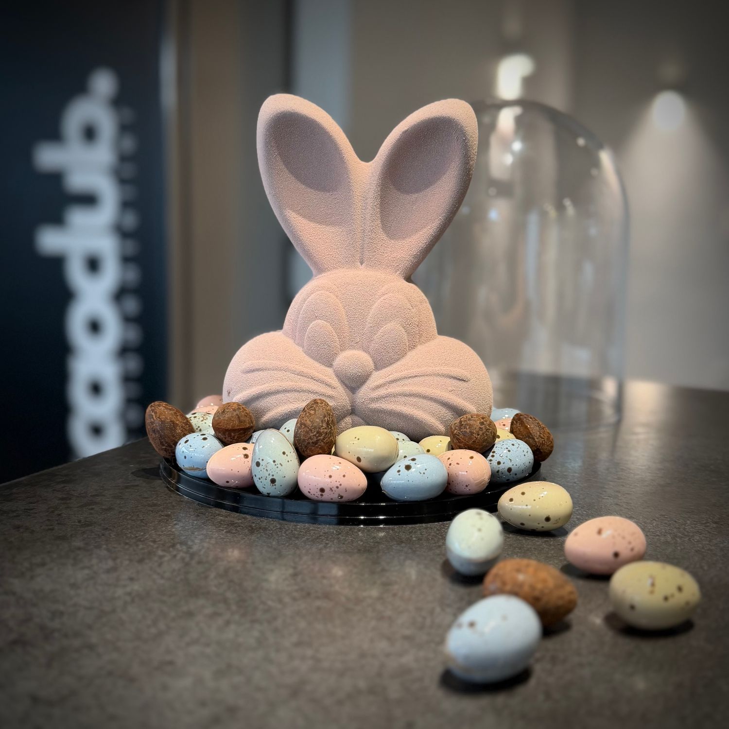 pastel haas roze cacaoclub.