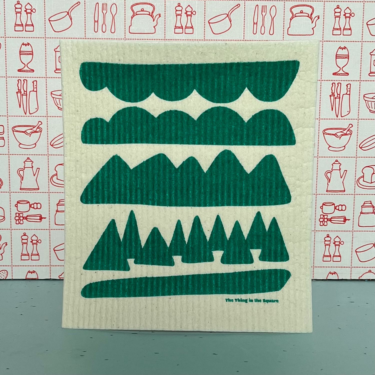 Forest Swedish Dishcloth