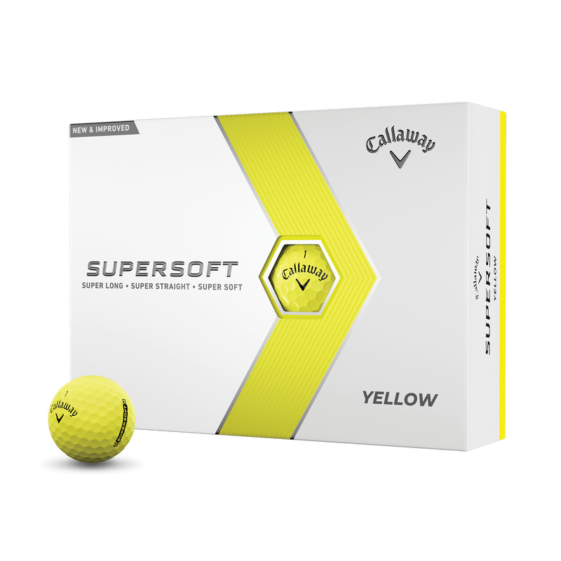 Callaway Golfball Supersoft 23/24 (12 Stck.)