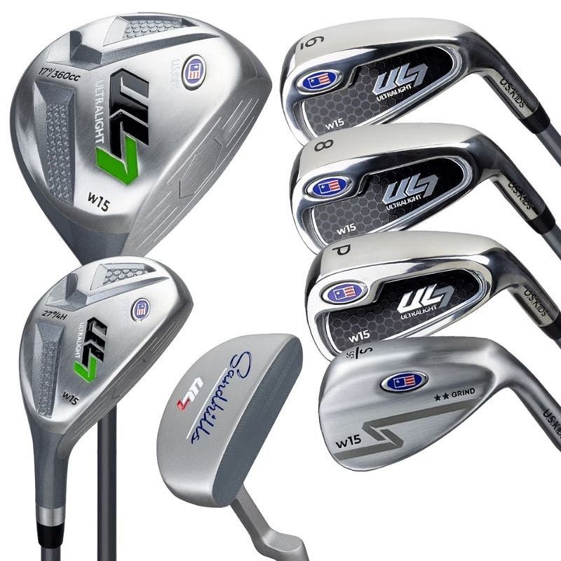 U.S. Kids Golf 2024 Ultralight 57 Komplettset (grün)