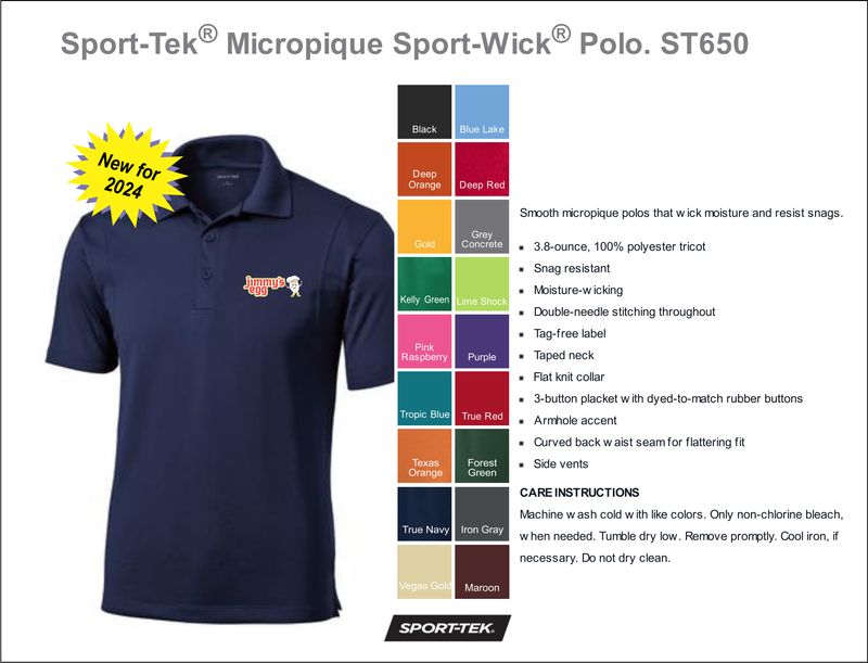 Sport Tek Micro pique Polo - Men’s
