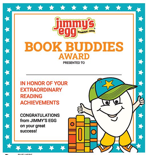 Book Buddies Certificate