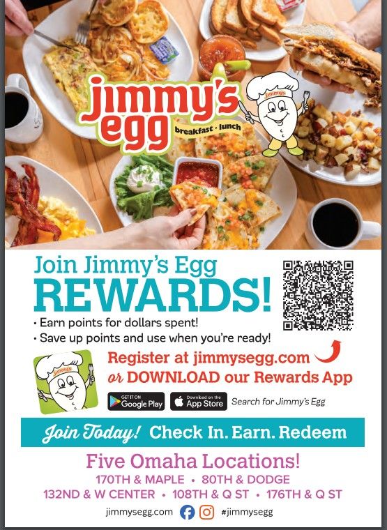 Jimmy's Egg Catering Flyer $50 Off