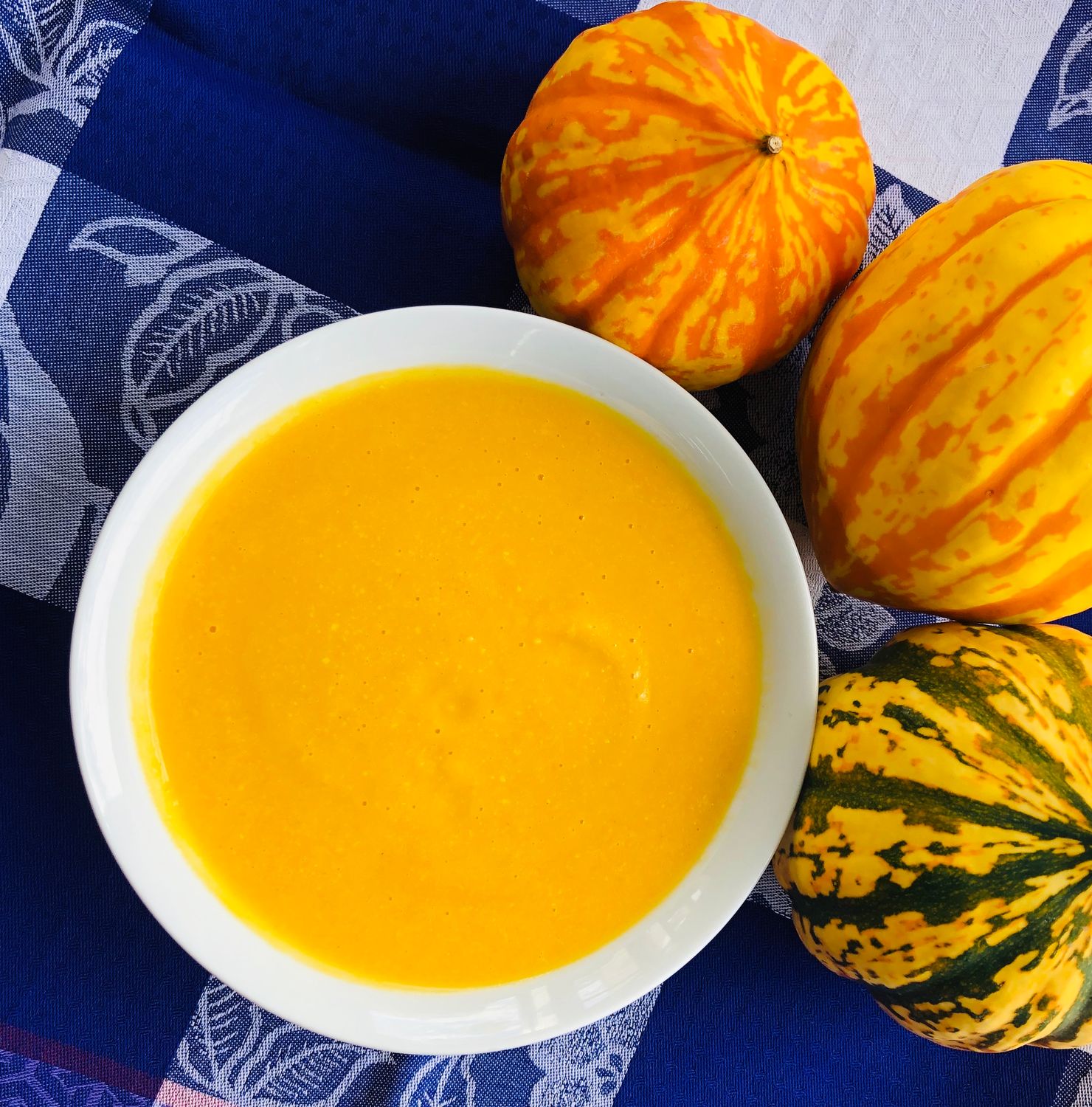 Potage à la courge musquée, aux amandes et cari, Size: 500ml