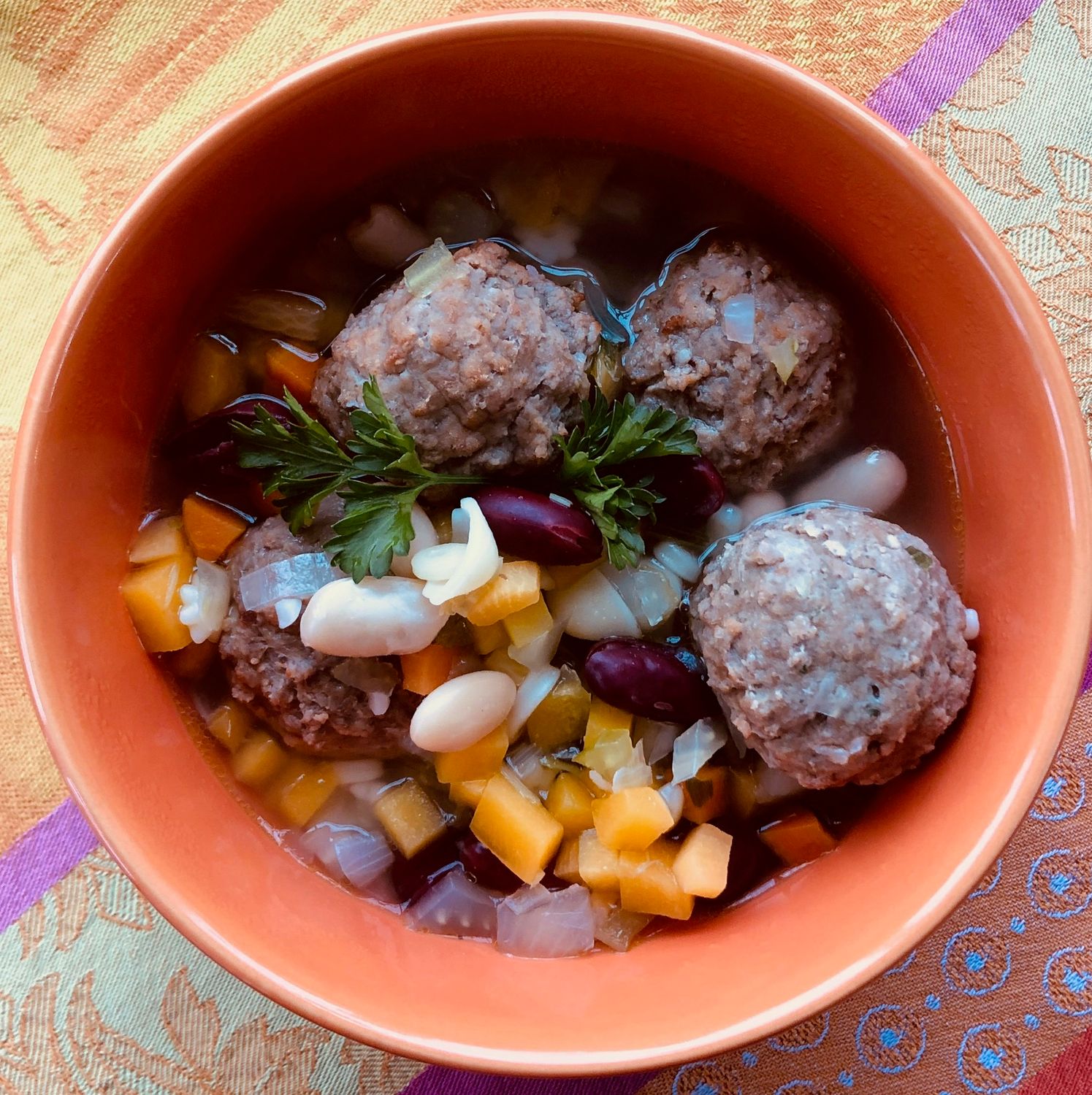 Minestrone aux boulettes, Size: 500ml